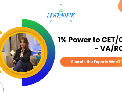 1% Power to VA/RC/VR for CET/CMAT